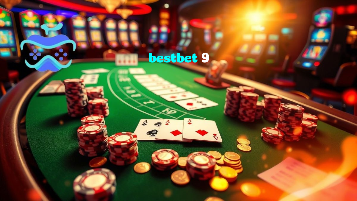 bestbet 9 casino presented on mobile device in Pakistan with slots and live games